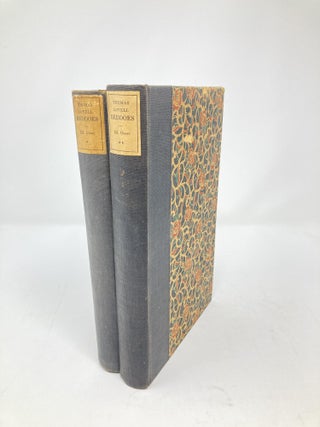 THE COMPLETE WORKS OF THOMAS LOVELL BEDDOES (Two Volumes, Complete)
