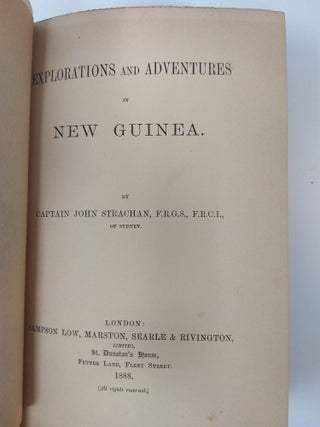 EXPLORATIONS AND ADVENTURES IN NEW GUINEA