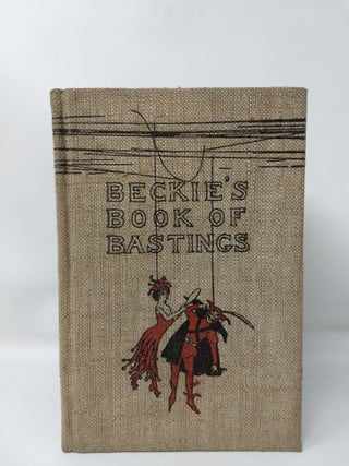 Item #75891 BECKIE'S BOOK OF BASTINGS. Nellie Sims Beckman