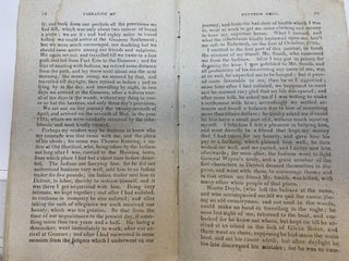NARRATIVE OF THE LIFE AND ADVENTURES OF MATTHEW BUNN IN AN EXPEDITION AGAINST THE NORTHWESTERN INDIANS IN 1791-1791, 2, 3, 4, & 5.