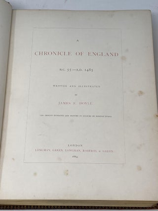 A CHRONICLE OF ENGLAND