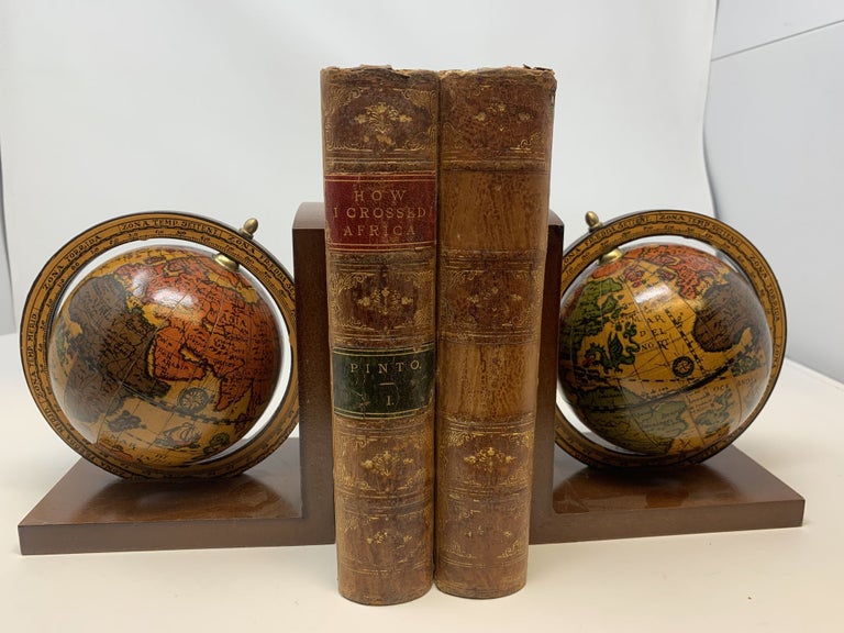 Item #82995 HOW I CROSSED AFRICA. FROM THE ATLANTIC TO THE INDIAN OCEAN THROUGH UNKNOWN COUNTRIES; DISCOVERY OF THE GREAT ZAMBESI AFFLUENTS, &c. (2 VOLUMES, COMPLETE). Serpa Pinto, Alexandre Alberto da Rocha, de.