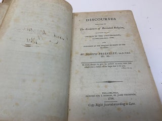DELIVERED IN THE CHURCH OF THE UNIVERSALISTS, AT PHILADELPHIA, 1796. AND PUBLISHED AT THE REQUEST OF MANY OF THE HEARERS; DISCOURSES RELATING THE EVIDENCES OF REVEALED RELIGION
