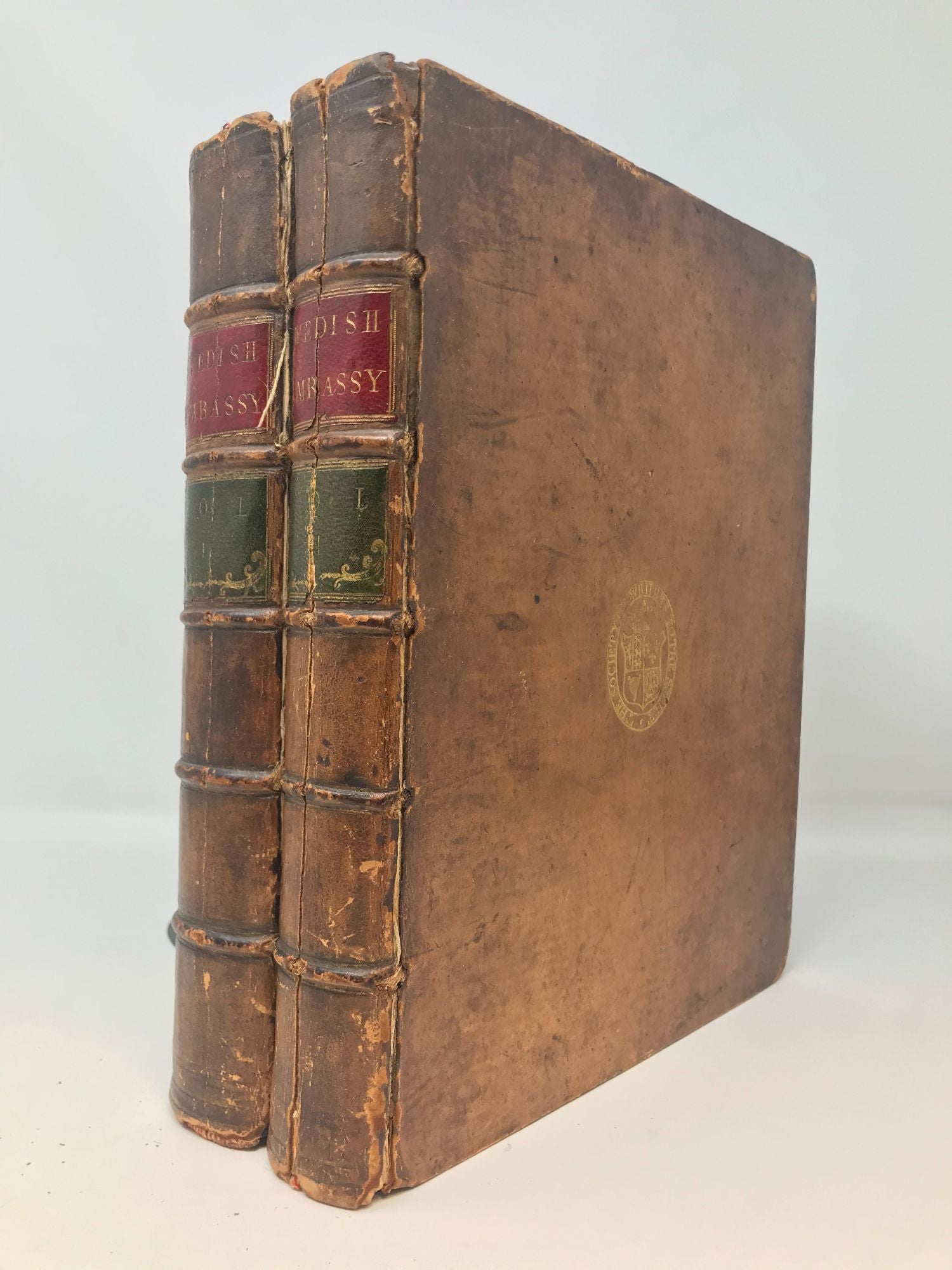Whitelocke Bulstrode - A Journal of the Swedish Ambassy in the Years Mdccliii, and Mdcliv. From the Commonwealth of England, Scotland, and Ireland, Written by the Ambassador the Lord Commissioner Whitelocke. With an Appendix of Original Papers. (Two Volumes, Complete)