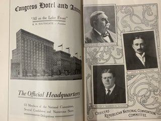 OFFICIAL ORDER OF BUSINESS OF THE REPUBLICAN NATIONAL CONVENTION, JUNE 16, 1908, CHICAGO