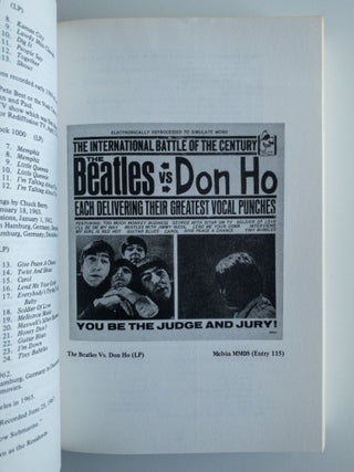 YOU CAN'T DO THAT : BEATLES BOOTLEGS & NOVELTY RECORDS; Includes John Lennon tribute records