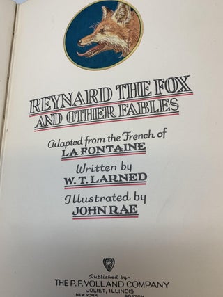 REYNARD THE FOX AND OTHER FABLES (IN ORIGINAL BOX)