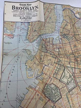 THE BROOKLYN DAILY EAGLE ALMANAC 1898: A BOOK OF INFORMATION, GENERAL OF THE WORLD, AND SPECIAL OF NEW YORK CITY AND LONG ISLAND (with MAPS)); (with Color Street Maps and Foldout Map)