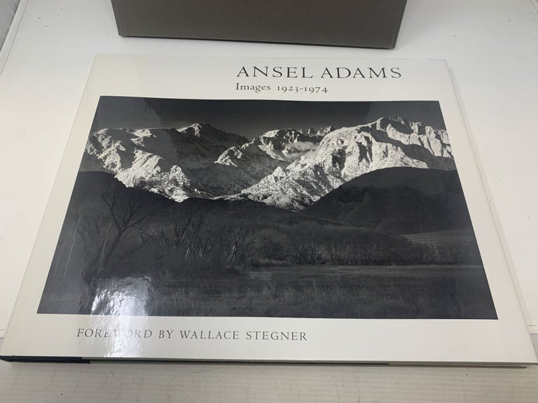 Item #84926 ANSEL ADAMS : IMAGES 1923-1974 (SIGNED); 115 Extended Range Photolithographic Reproductions. Ansel Adams, Wallace Stegner.