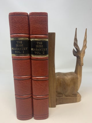 Item #85223 TRAITS AND STORIES OF THE IRISH PEASANTRY (TWO VOLUMES,...