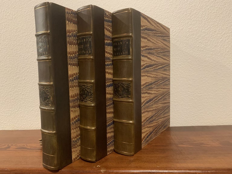 Item #85257 THE HISTORY OF IRELAND FROM THE INVASION OF HENRY II WITH A PRELIMINARY DISCOURSE ON THE ANTIENT STATE OF THAT KINGDOM (3 VOLS., COMPLETE). Thomas Leland.