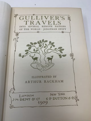 GULLIVER'S TRAVELS INTO SEVERAL REMOTE NATIONS OF THE WORLD