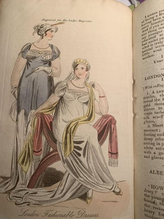 THE LADY'S MAGAZINE OR ENTERTAINING COMPANION FOR THE FAIR SEX, APPROPRIATED SOLELY TO THEIR USE AND AMUSEMENT: VOL. XXXVIII FOR THE YEAR 1807