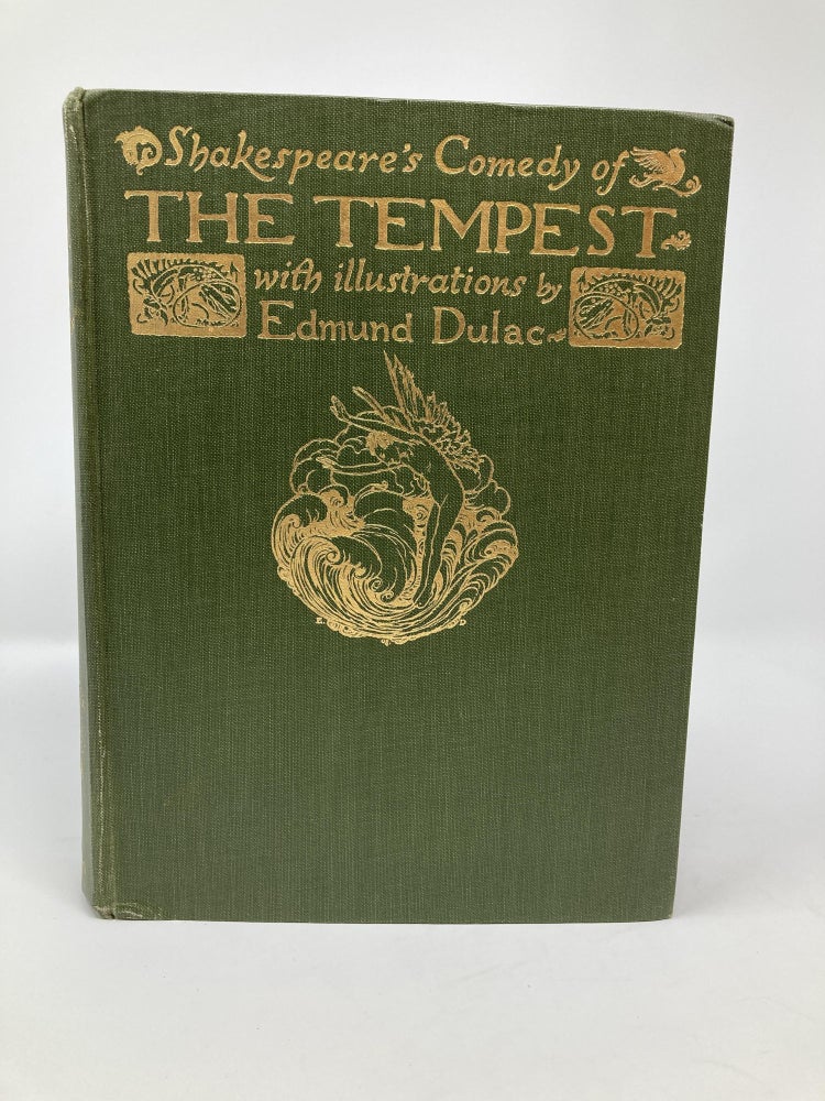 Item #85412 SHAKESPEARE COMEDY OF THE TEMPEST WITH ILLUSTRATIONS BY EDMUND DULAC. William Shakespeare.
