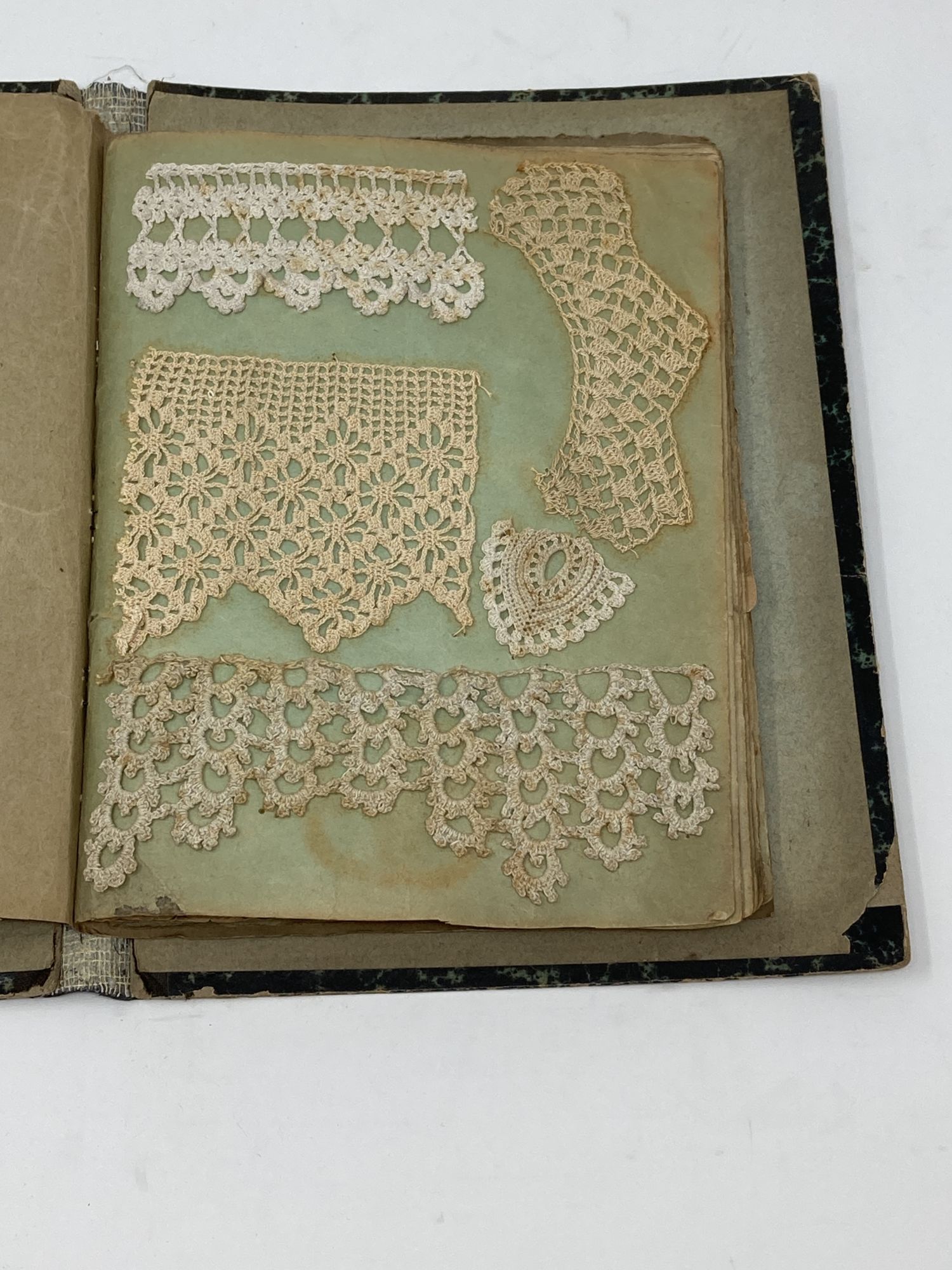 HANDMADE LACE SAMPLE BOOK MADE BY CLEMENCE SCHVACH THOREAUX , 1877-1935 by  Clémence Schvach on Aardvark Rare Books, ABAA