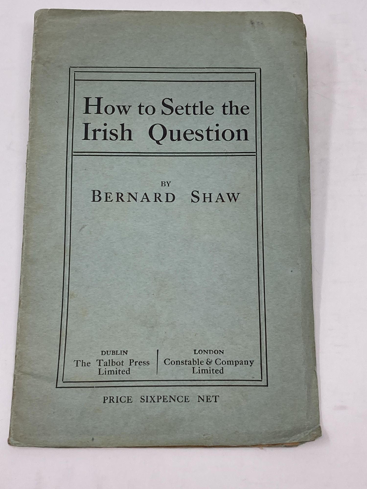 Shaw, Bernard - How to Settle the Irish Question