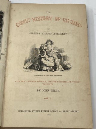 Item #85580 THE COMIC HISTORY OF ENGLAND (TWO VOLUMES). Gilbert Abbott A'Beckett
