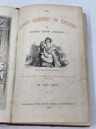 THE COMIC HISTORY OF ENGLAND (TWO VOLUMES)