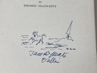JACK B. YEATS, AN APPRECIATION AND AN INTERPRETATION (SIGNED, AND WITH AN ORIGINAL DRAWING BY JACK B. YEATS)