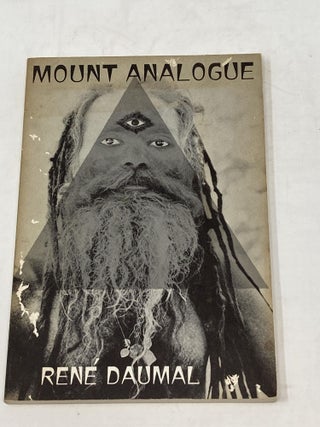 Item #85725 MOUNT ANALOGUE; Translated from the French and introduced by Roger Shattuck, with a...