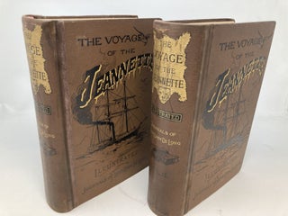 Item #85761 THE VOYAGE OF THE JEANNETTE. THE SHIP AND ICE JOURNALS OF GEORGE W. DELONG,...