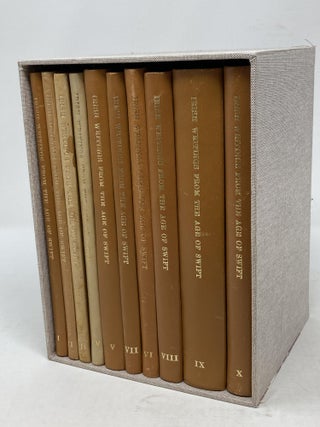 Item #85864 IRISH WRITINGS FROM THE AGE OF SWIFT (10 VOLUMES, COMPLETE, IN SLIPCASE);...