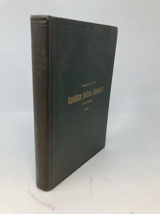 Item #85924 OFFICIAL REPORT OF THE PROCEEDINGS OF THE TWENTIETH REPUBLICAN NATIONAL CONVENTION...