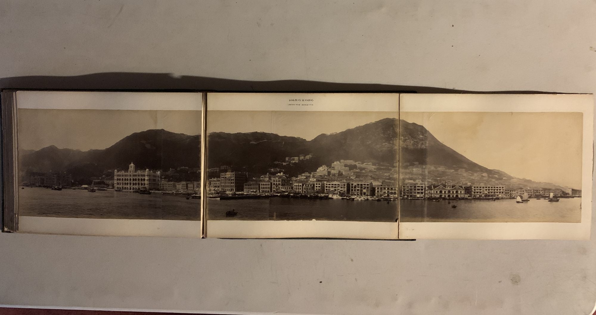 Turner, Jack (?) - Photo Album Boxer Rebellion China; Panoramas of Shanghai and Hong Kong; (with a Wee Inexplicable Bit of Switzerland, Thrown in)