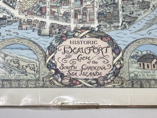 Item #86088 MAP: "HISTORIC BEAUFORT, GEM OF THE SOUTH CAROLINA SEA ISLANDS" Marie Fenner
