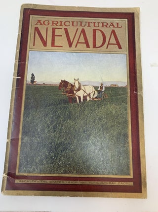 Item #86225 AGRICULTURAL NEVADA. C. A. Norcross