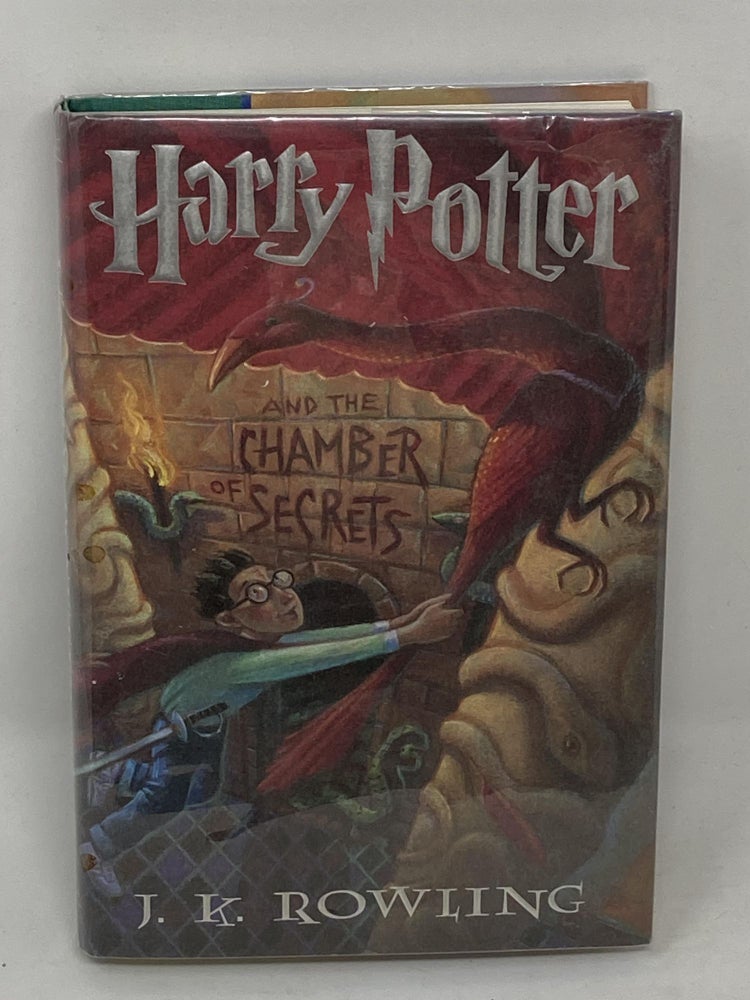 Item #86244 HARRY POTTER AND THE CHAMBER OF SECRETS. J. K. Rowling.