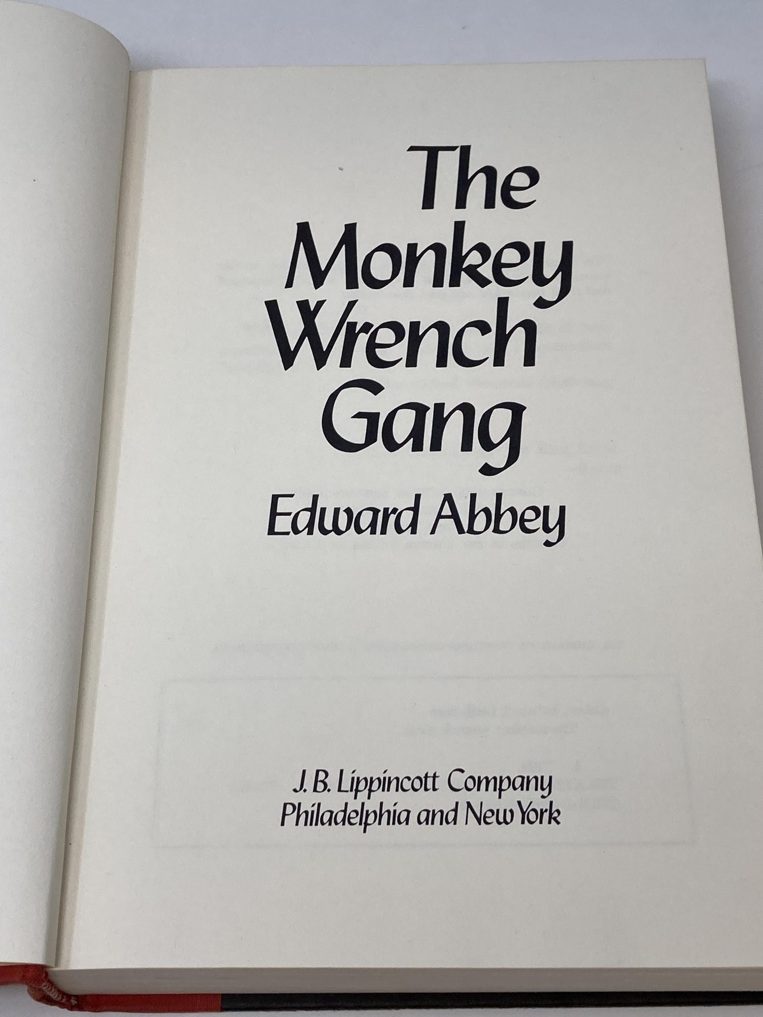 The Monkey Wrench Gang, Edward Abbey