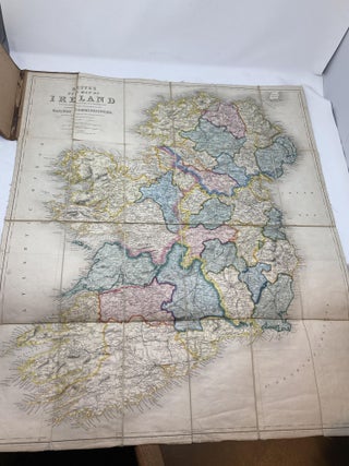 Item #86347 BETTS'S NEW MAP OF IRELAND ACCURATELY REDUCED FROM THE BEAUTIFUL SIX SHEET MAP...