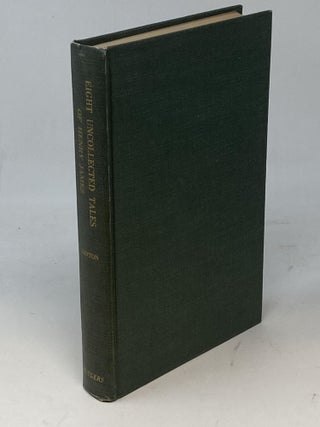 Item #86435 EIGHT UNCOLLECTED TALES OF HENRY JAMES. Edited b., y Edna Kenton