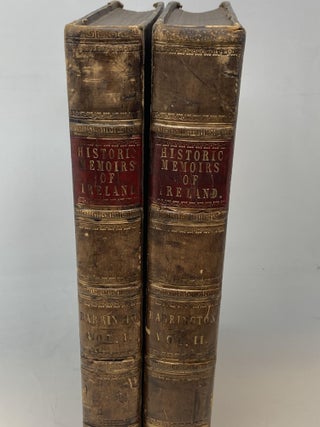 Item #86596 HISTORIC MEMOIRS OF IRELAND; COMPRISING SECRET RECORDS OF THE NATIONAL CONVENTION,...