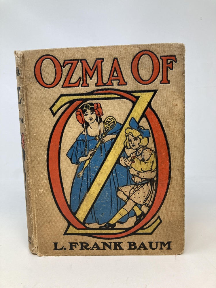 Item #86618 OZMA OF OZ; A Record of Her Adventures with Dorothy Gale of Kansas, the Yellow Hen, the Scarecrow, the Tin Woodman, Tiktok, the Cowardly Lion and the Hungry Tiger; Besides Other Good People too Numerous to Mention Faithfully Recorded Herein. L. Frank Baum.