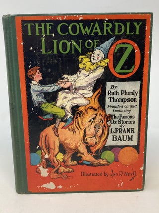 Item #86651 THE COWARDLY LION OF OZ. Ruth Plumly Thompson, L. Frank Baum
