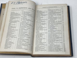 BUSINESS DIRECTORY OF BELFAST AND PRINCIPAL TOWNS IN THE PROVINCE OF ULSTER FOR 1865-66.