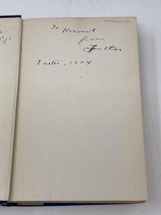 THE CONSCRIPT: A STORY OF THE FRENCH WAR OF 1813; (Signed by President Theodore Roosevelt *(as "Father") to his son Kermit, 15, Easter, 1904)