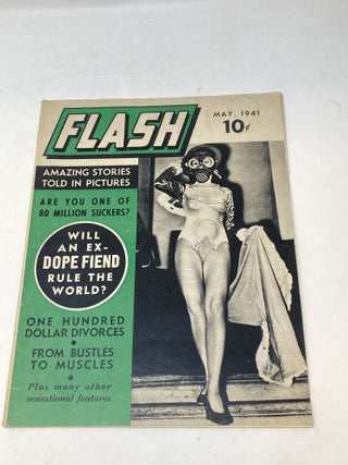 Item #86957 FLASH, MAY 1941, VOLUME 1, NUMBER 1. FLASH MAGAZINE