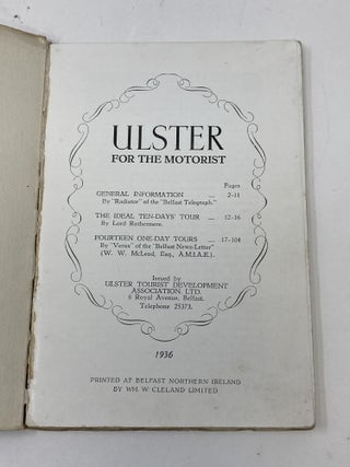 ULSTER FOR THE MOTORIST