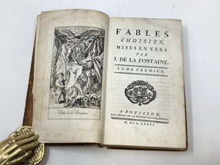 Item #87112 FABLES CHOISIES, MISES EN VERS (4 Volumes, Complete); (4 tomes, Complet). J. De...
