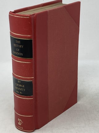Item #87175 THE HISTORY OF BANDON AND THE PRINCIPAL TOWNS IN THE WEST RIDING OF COUNTY CORK....