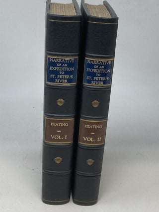 Item #87316 NARRATIVE OF AN EXPEDITION TO THE SOURCE OF THE ST. PETER’S RIVER (2 VOLUMES,...