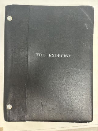 Item #87435 THE EXORCIST (SIGNED ORIGINAL GALLEY COPY # 3 OF THE NOVEL , WARMLY INSCRIBED)....